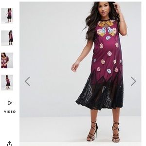 ASOS maternity dress